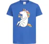 Дитяча футболка Cupcake unicorn Яскраво-синій Дитяча футболка Cupcake unicorn Яскраво-синій фото
