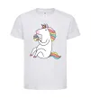 Дитяча футболка Cupcake unicorn Білий фото