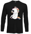 Лонгслив Cupcake unicorn Черный Лонгслив Cupcake unicorn Черный фото