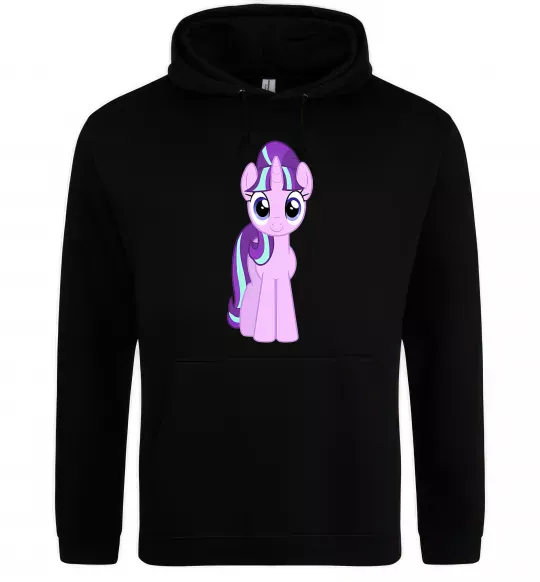 Женская толстовка (худи) Unicorn smile Черный фото