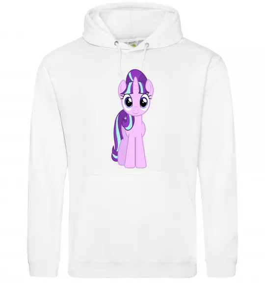 Женская толстовка (худи) Unicorn smile Белый фото