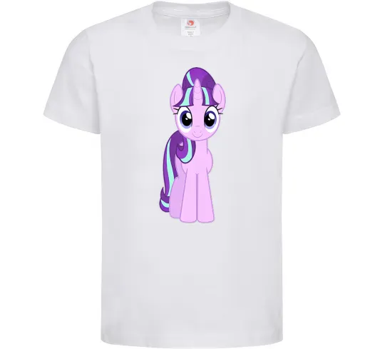 Дитяча футболка Unicorn smile Білий фото