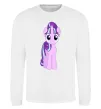 Світшот Unicorn smile Білий фото