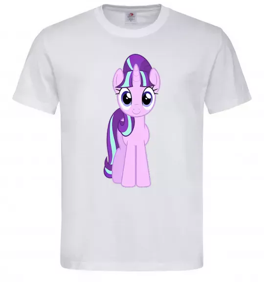 Чоловіча футболка Unicorn smile Білий фото