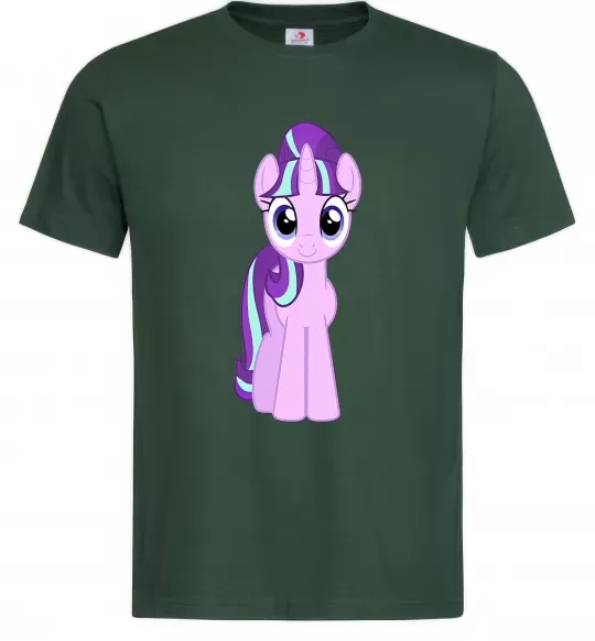 Чоловіча футболка Unicorn smile Темно-зелений фото