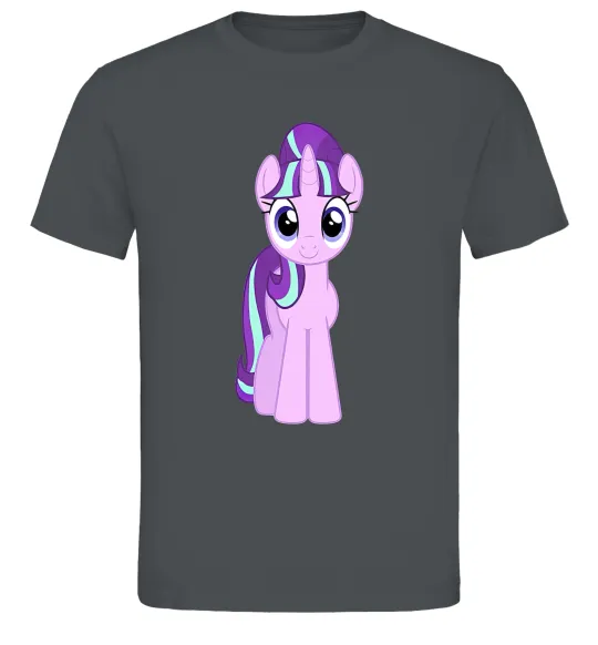 Чоловіча футболка Unicorn smile Графіт фото