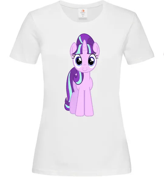 Жіноча футболка Unicorn smile Білий фото