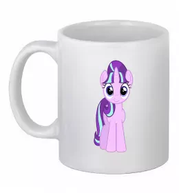 Чашка керамическая Pony dream heart Белый фото