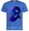 Чоловіча футболка Magic unicorn Яскраво-синій фото