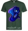 Мужская футболка Magic unicorn Темно-зеленый фото