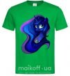 Мужская футболка Magic unicorn Зеленый фото