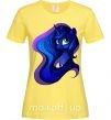 Женская футболка Magic unicorn Лимонный фото