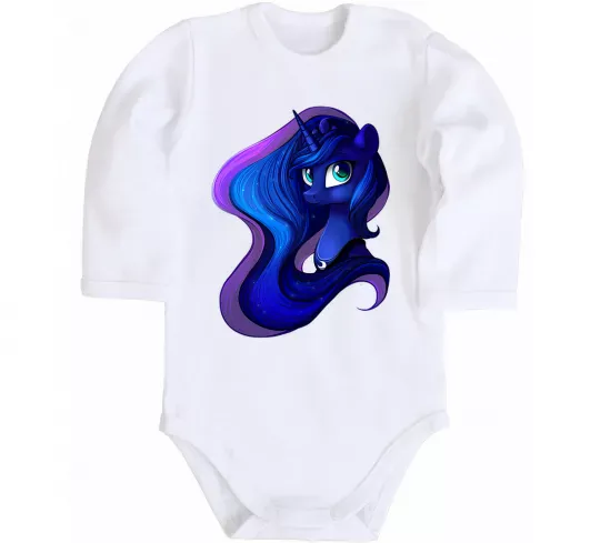 Детский боди Magic unicorn Белый фото