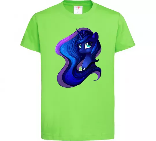 Дитяча футболка Magic unicorn Лаймовий фото