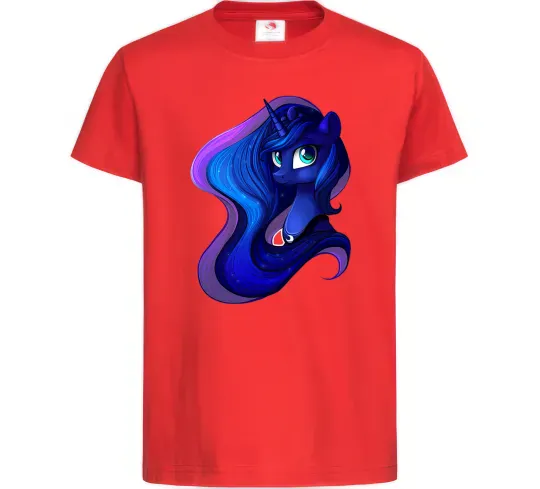 Дитяча футболка Magic unicorn Червоний фото