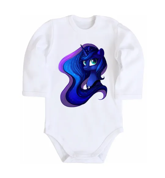 Детский боди Magic unicorn Белый фото