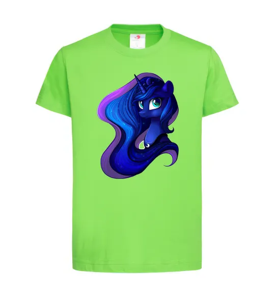 Дитяча футболка Magic unicorn Лаймовий фото
