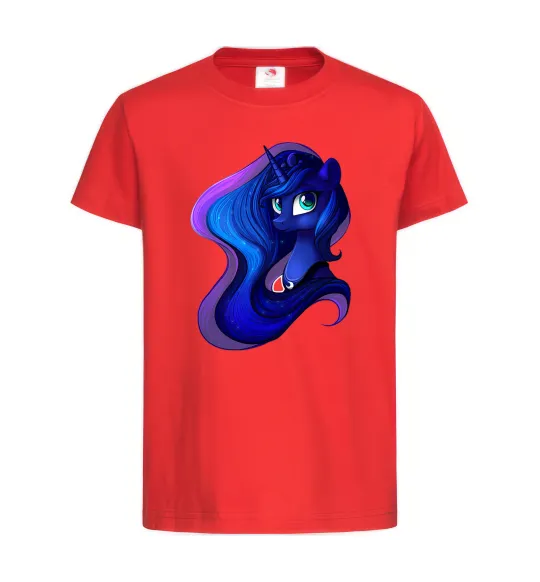 Дитяча футболка Magic unicorn Червоний фото
