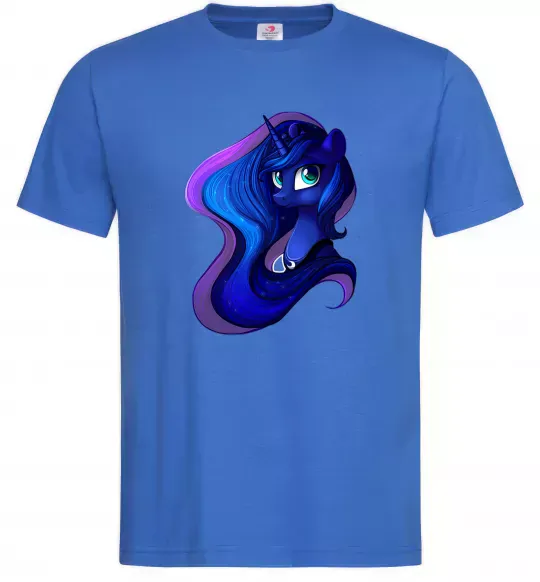 Мужская футболка Magic unicorn Ярко-синий фото