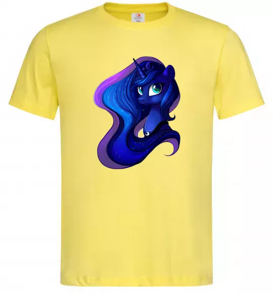 Мужская футболка Magic unicorn Лимонный фото