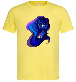 Чоловіча футболка Magic unicorn Лимонний фото