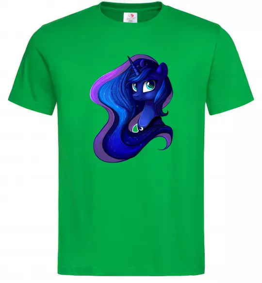 Мужская футболка Magic unicorn Зеленый фото