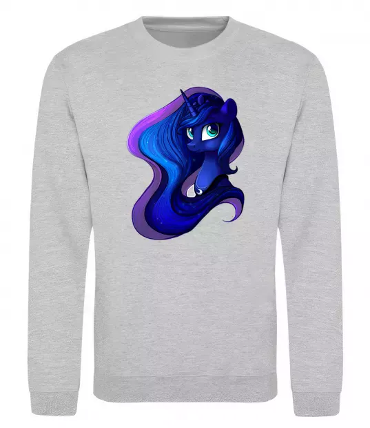 Світшот Magic unicorn Сірий меланж фото