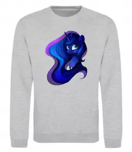 Свитшот Раріті Флаттершай та Пінкі Пай Серый меланж фото