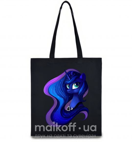 Еко-сумка Magic unicorn Чорний фото
