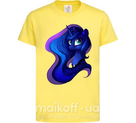 Детская футболка Magic unicorn Лимонный фото