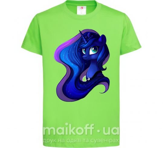 Детская футболка Magic unicorn Лаймовый фото