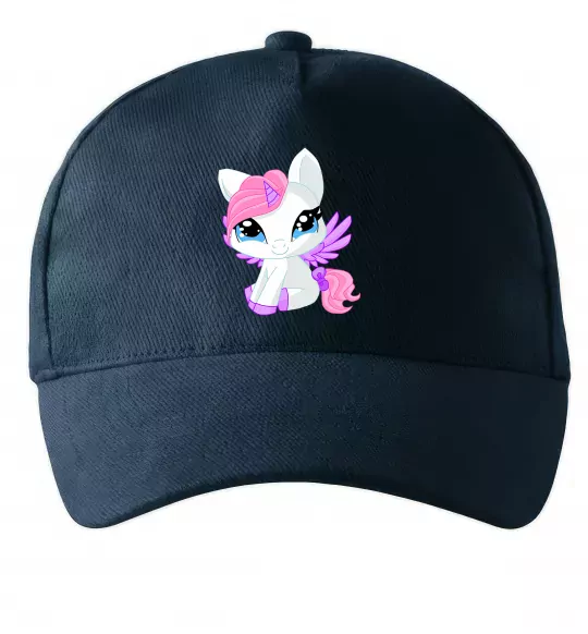 Кепка Anime unicorn Темно-синій фото