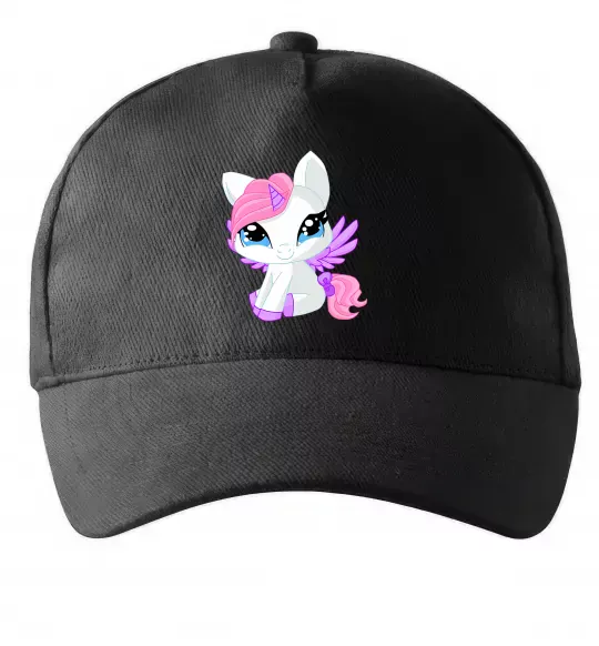 Кепка Anime unicorn Чорний фото