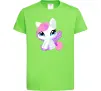 Дитяча футболка Anime unicorn Лаймовий Дитяча футболка Anime unicorn Лаймовий фото
