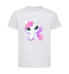 Детская футболка Anime unicorn Белый фото