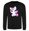 Свитшот Anime unicorn Черный фото