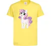 Детская футболка Щасливий єдиноріг Лимонный фото