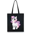 Эко-сумка Щасливий єдиноріг Черный фото