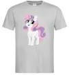 Чоловіча футболка Щасливий єдиноріг Сірий Чоловіча футболка Щасливий єдиноріг Сірий фото