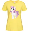 Женская футболка Щасливий єдиноріг Лимонный Женская футболка Щасливий єдиноріг Лимонный фото