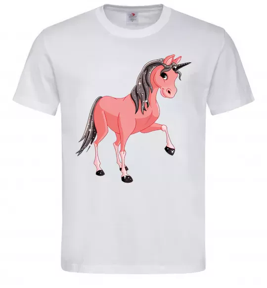 Чоловіча футболка Unicorn Sparks Білий фото