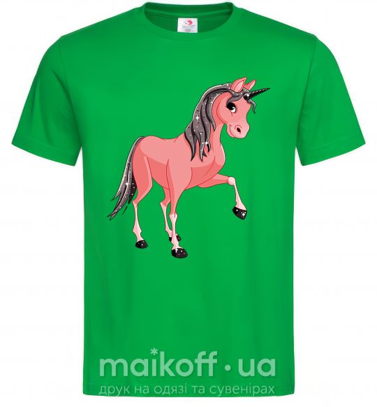 Чоловіча футболка Unicorn Sparks Зелений фото