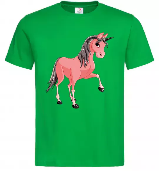 Чоловіча футболка Unicorn Sparks Зелений фото