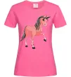 Женская футболка Unicorn Sparks Ярко-розовый фото