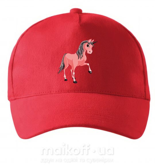 Кепка Unicorn Sparks Красный фото