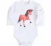 Детский боди Unicorn Sparks Белый фото