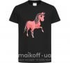 Дитяча футболка Unicorn Sparks Чорний фото