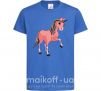 Дитяча футболка Unicorn Sparks Яскраво-синій фото