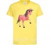 Дитяча футболка Unicorn Sparks Лимонний фото