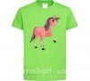 Детская футболка Unicorn Sparks Лаймовый фото